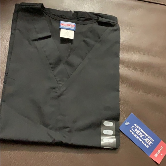 Cherokee Tops - Black Women’s Scrub Top